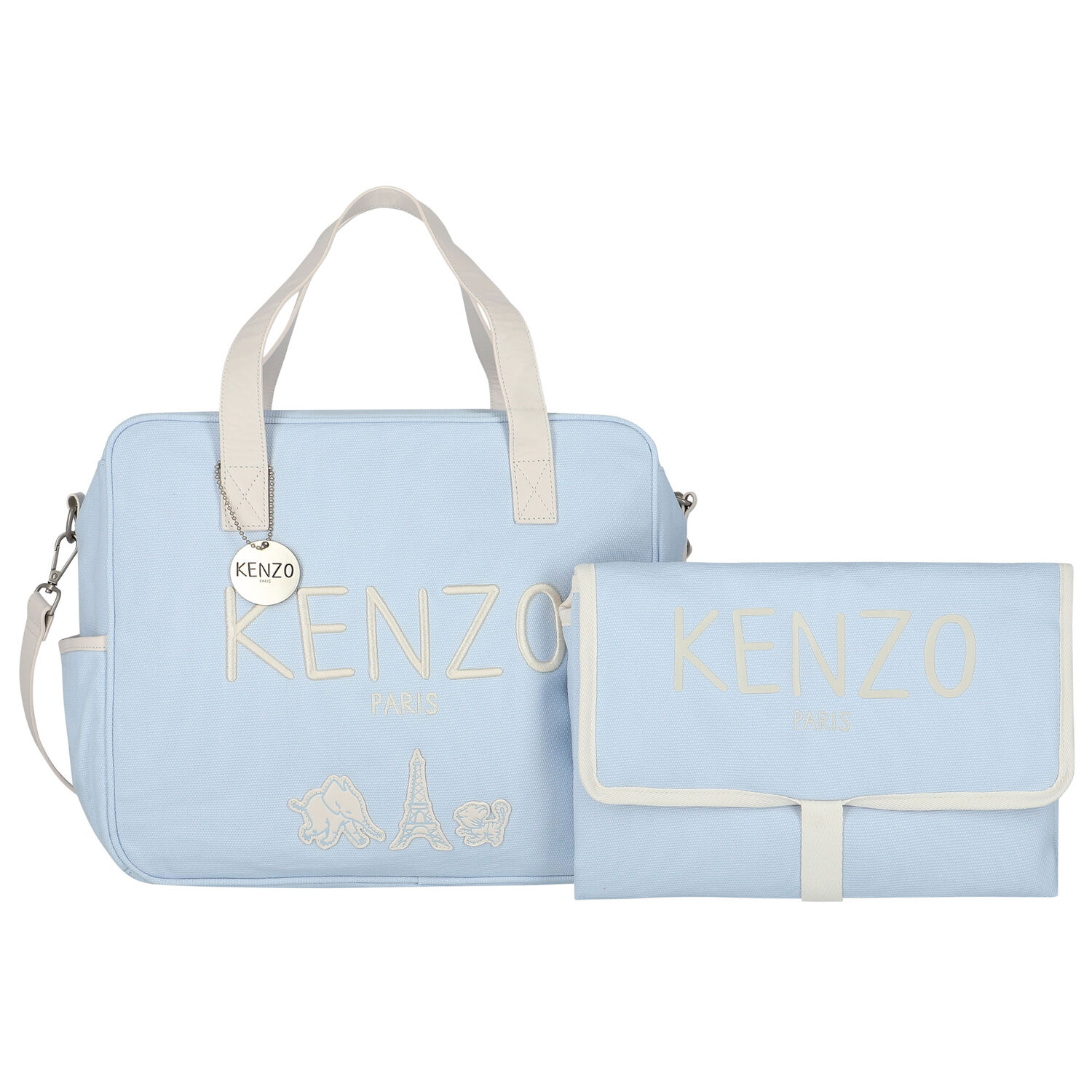 Blue Logo Baby Changing Bag, 2, hi-res